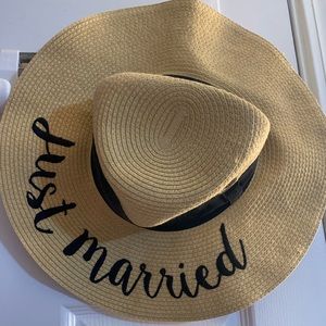 Just Married Sun Hat